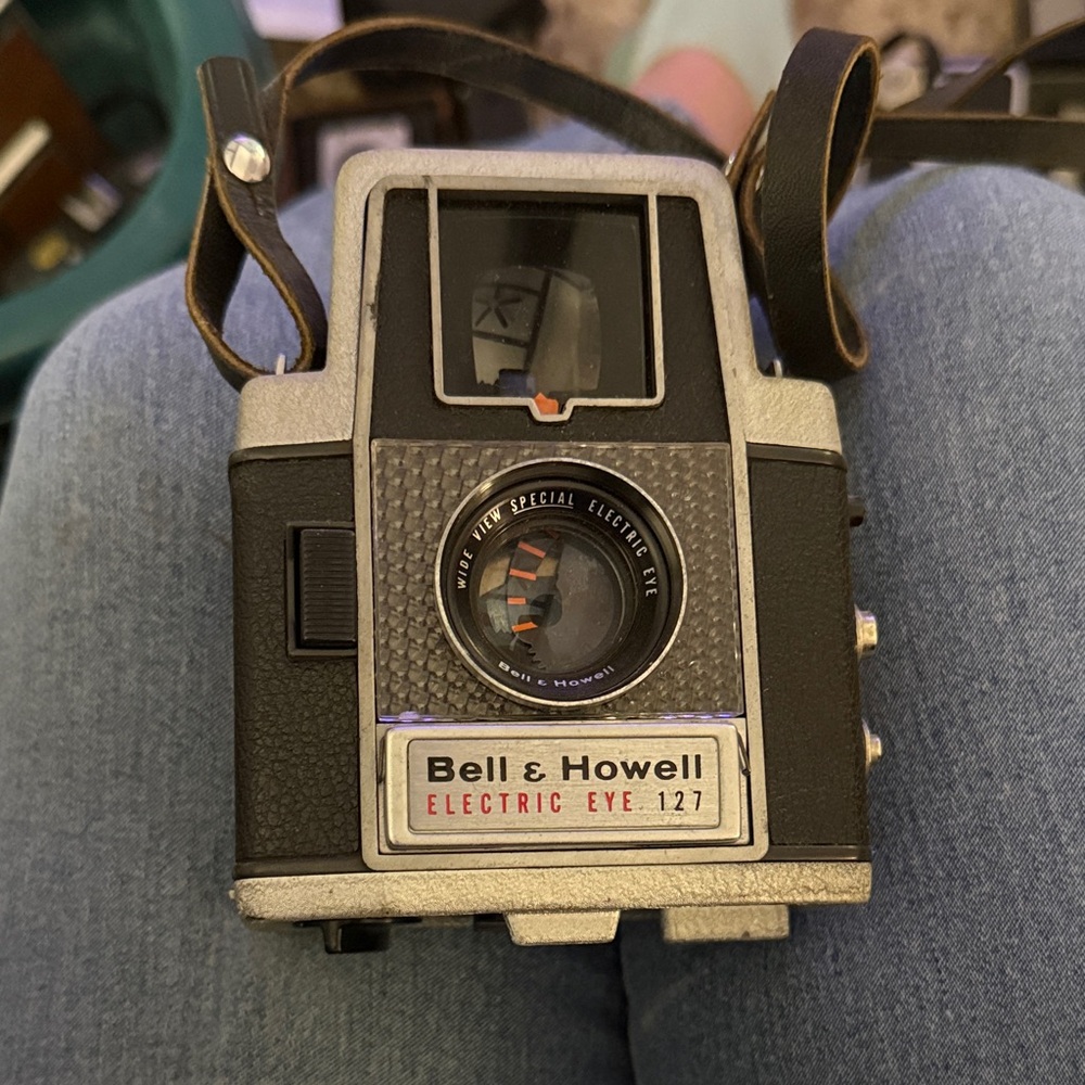 Electric Eye 127 Camera — Black and Silver